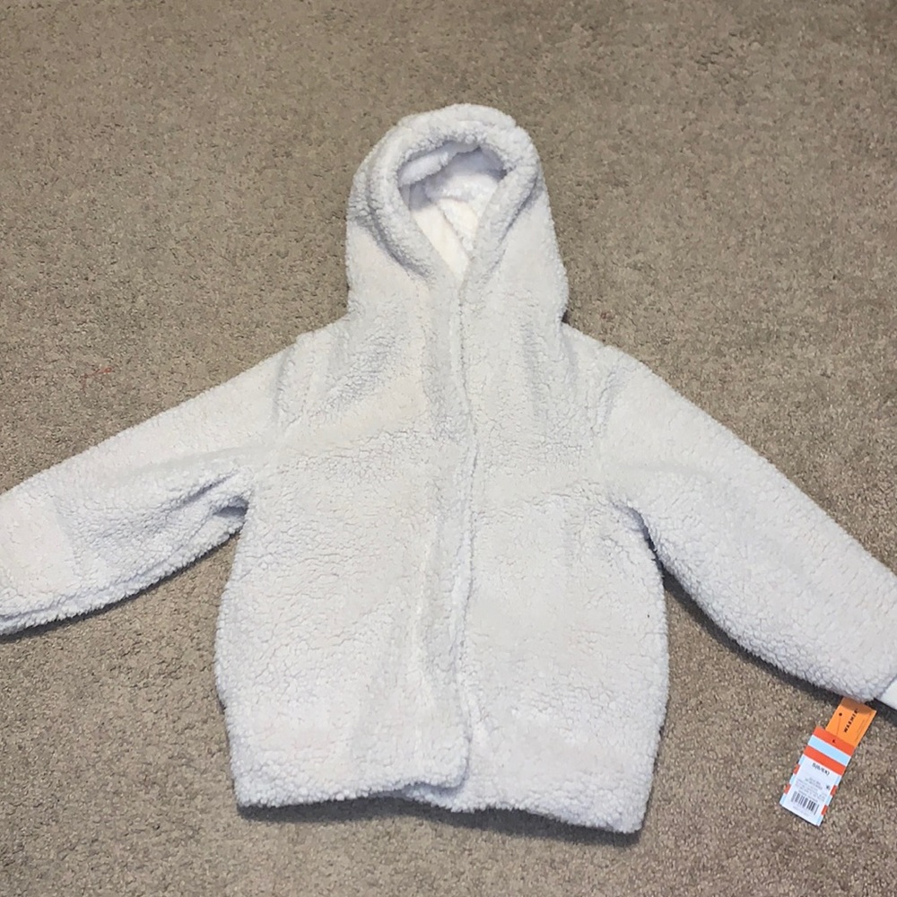 NWT - Cat and Jack Cream Sherpa